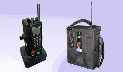 Radio equipment for shunting assistance in railway environments